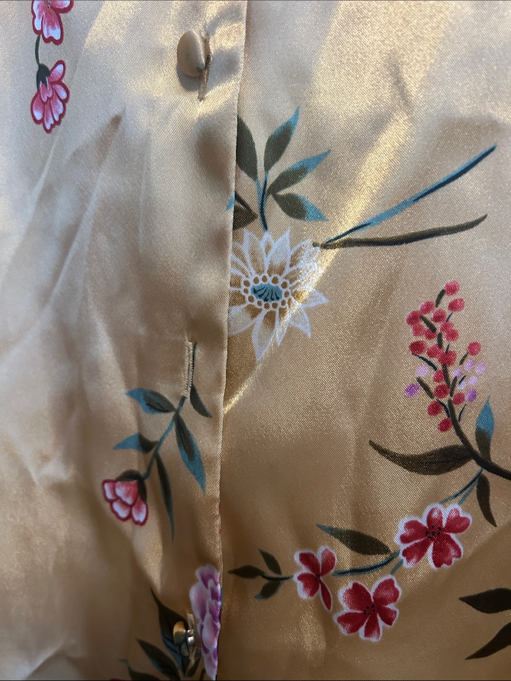 Satin PJ Set - Picture 2 of 3